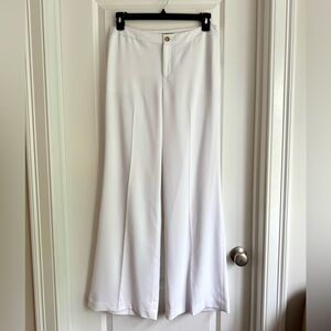 Lauren Ralph Lauren | Pants & Jumpsuits | Lauren Ralph Lauren White Wide  Leg Summer Dress Pants Flowy Trousers Size 8 | Poshmark